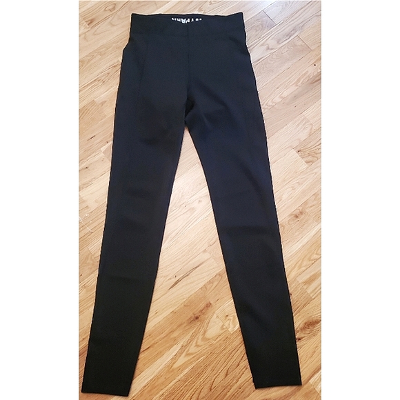 Ivy Park Roll Down Logo Legging Size Small-Black - Picture 4 of 5
